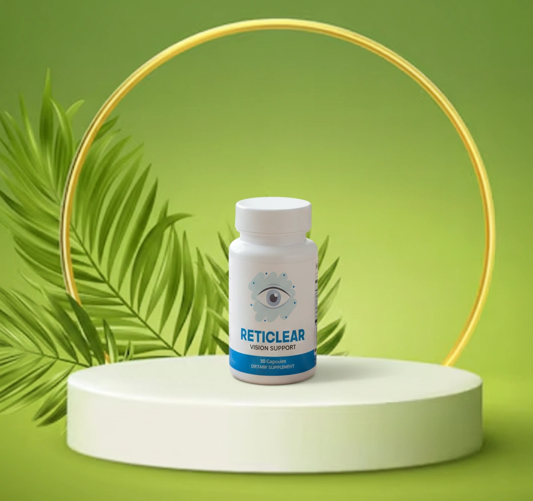Reticlear daily vision supplement bottle